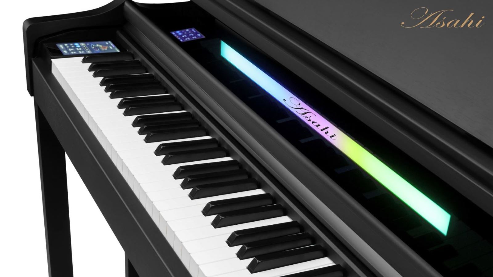 Bàn phím piano điện Asahi mang đến trải nghiệm giống với piano cơ