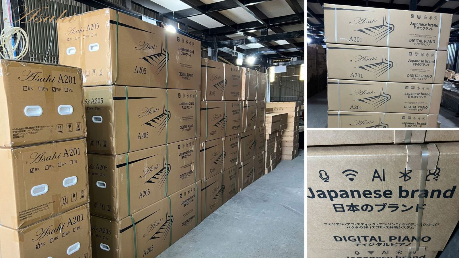 Piano điện Asahi chính hãng